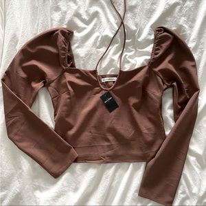 A&F Long Sleeve Blouse